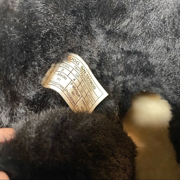 UGG Karel Black Mini Winter Boot 6 - Picture 9 of 14